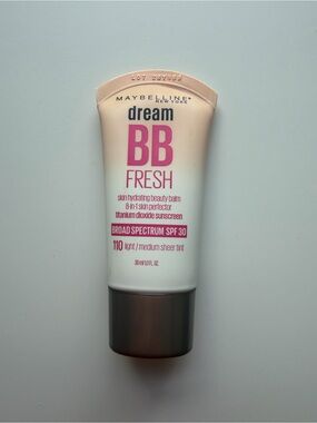 Maybelline Dream BB Fresh Beauty Balm — Pink & Cream Packaging, Brown Cap